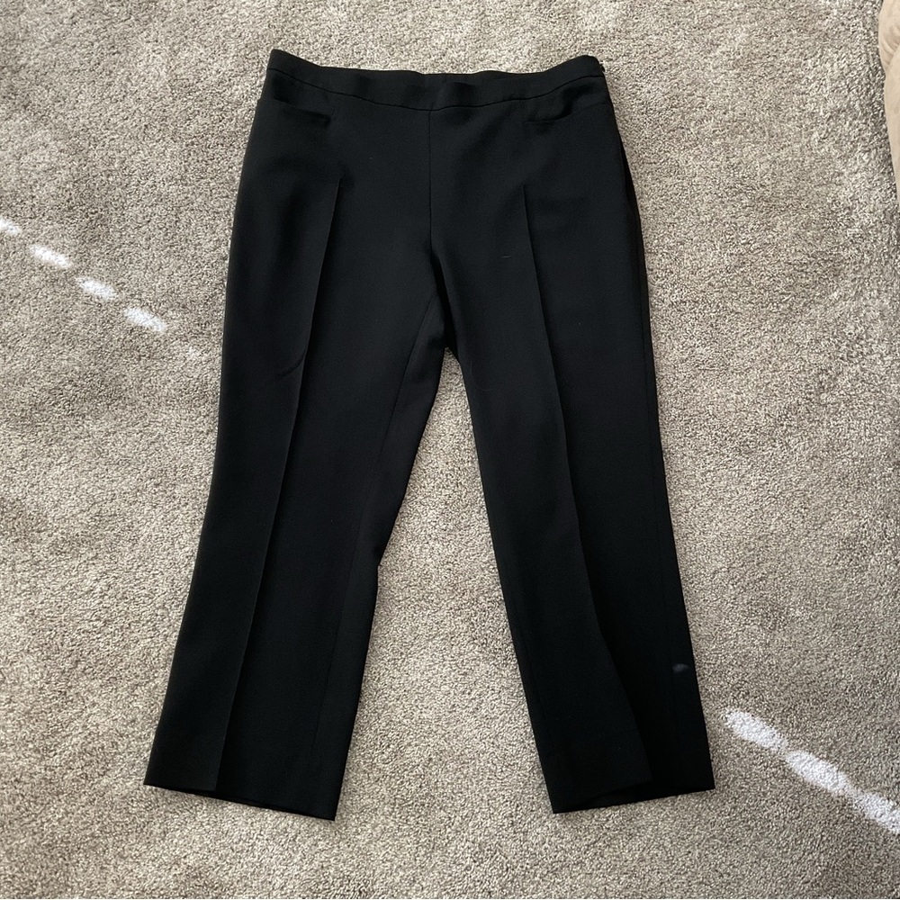 AKRIS Punto High Rise Pants Black 12
